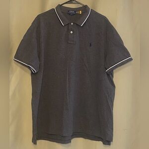 Polo by Ralph Lauren Classic Fit Charcoal Grey Polo Shirt Men’s size XXl